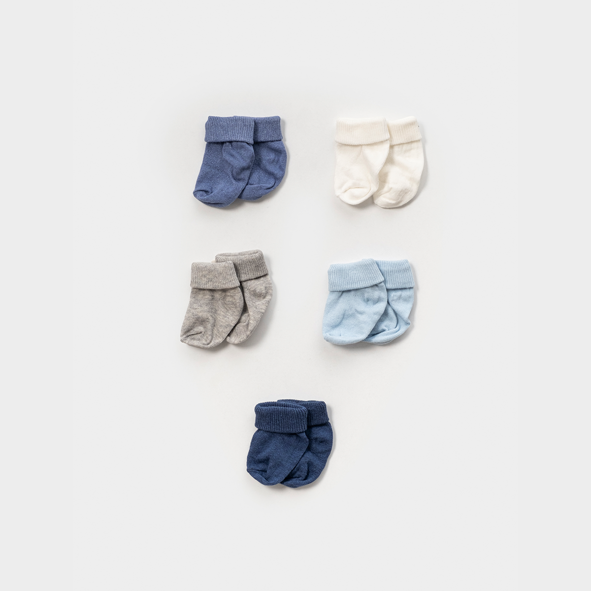 Chaussettes bébé en lot de 5 paires