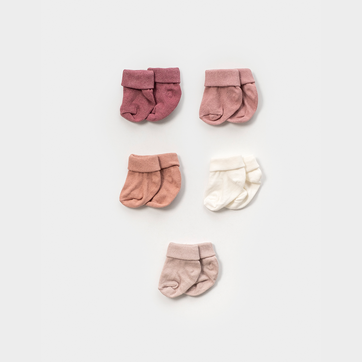 Chaussettes bébé en lot de 5 paires