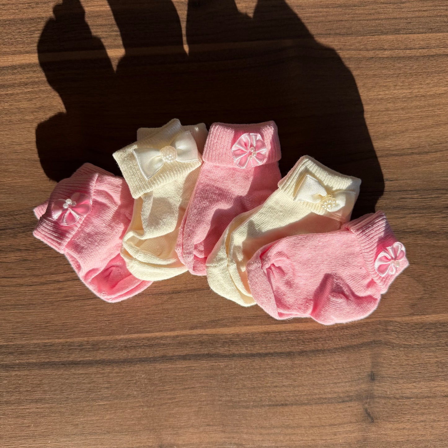 Chaussettes bébé en lot de 5 ou 6 paires