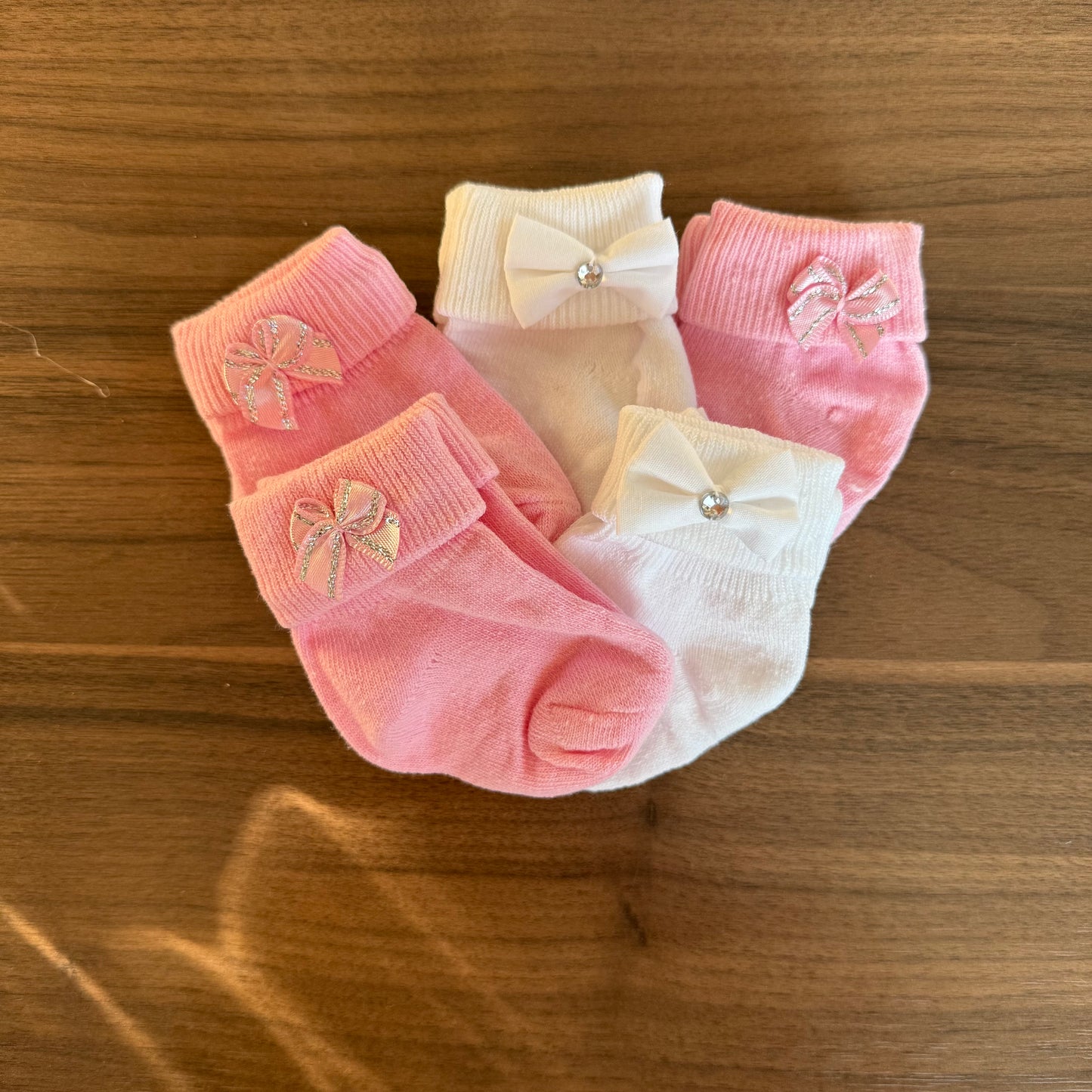Chaussettes bébé en lot de 5 ou 6 paires