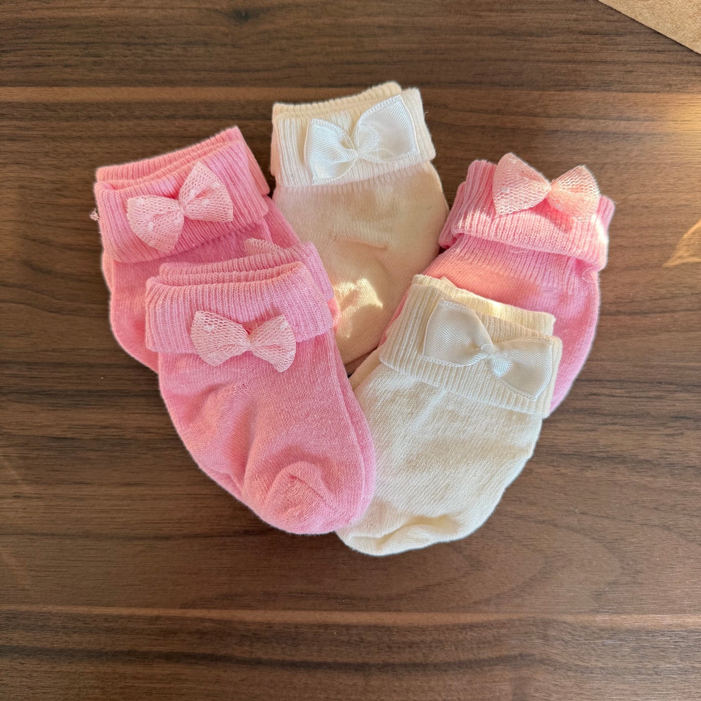 Chaussettes bébé en lot de 5 ou 6 paires