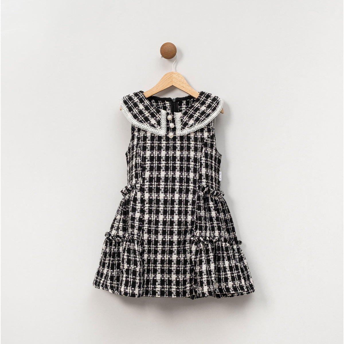 Robe à carreaux fille – Sans manches