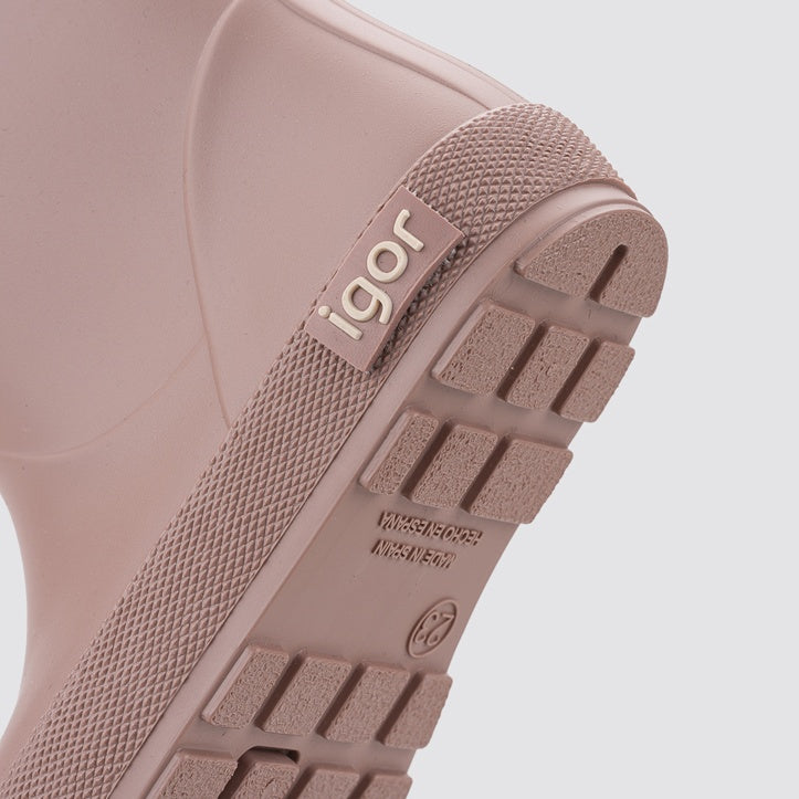 Bottes de pluie fourrées barefoot enfant IGOR Yogi Borreguito – couleur YOGI Rosa – vue 8