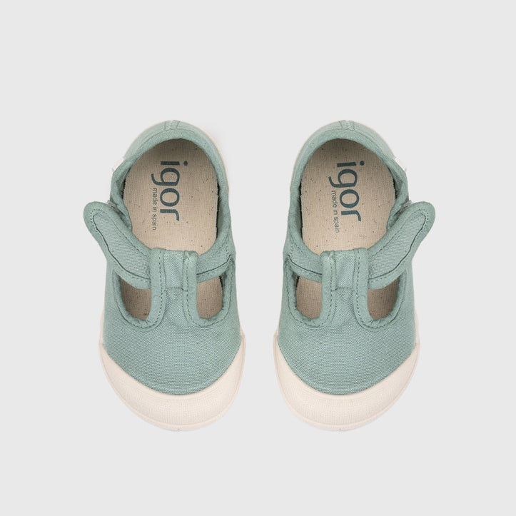 Chaussures barefoot enfant IGOR Lona Pepito – couleur Matcha – vue 3