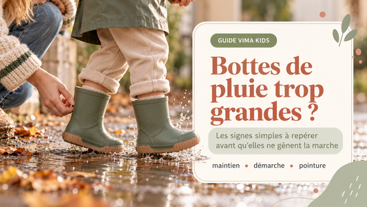 Bottes de pluie trop grandes ?