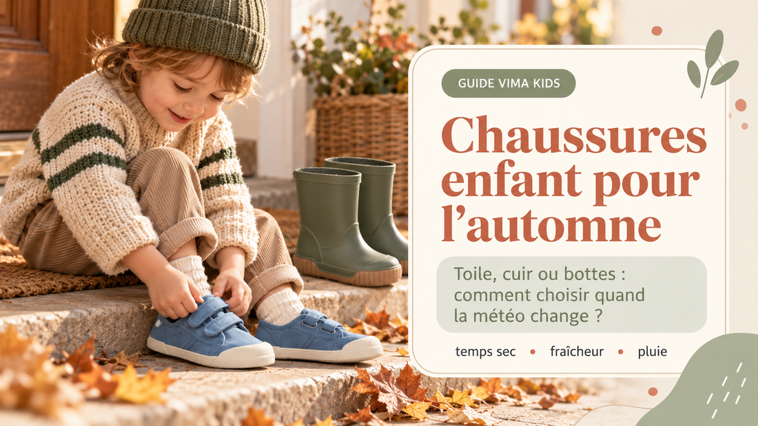 Chaussures enfant pour l’automne