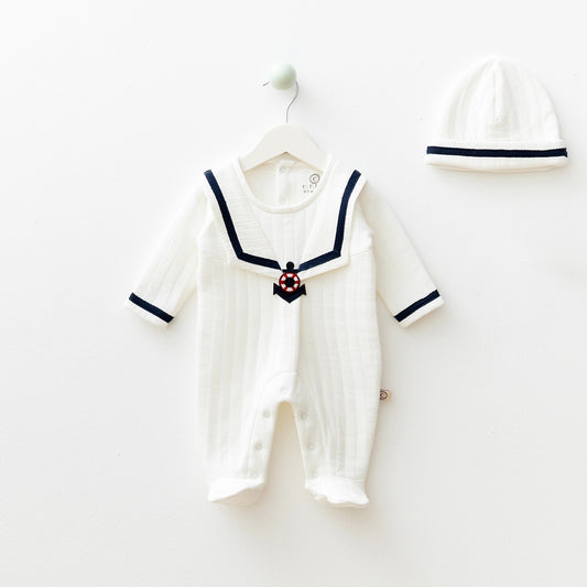 Grenouillère bébé garçon matelassée