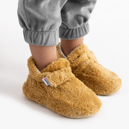 Chaussons physiologiques enfant Fluffy – Velcro – vue 4
