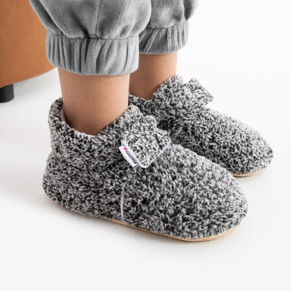 Chaussons physiologiques enfant Fluffy – Velcro – vue 3