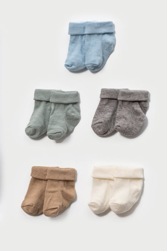 Chaussettes bébé en lot de 5 paires