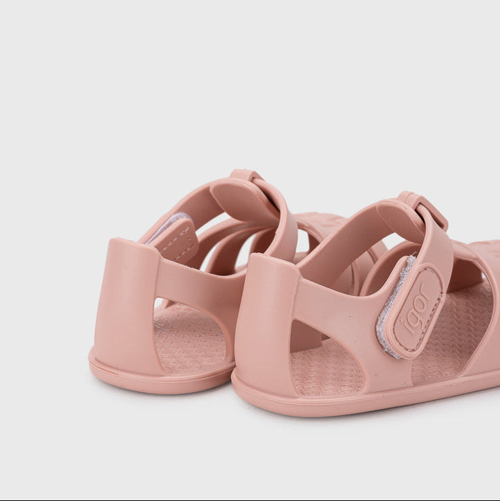Sandales IGOR Nemo enfant antidérapantes barefoot – Plage & piscine à scratch