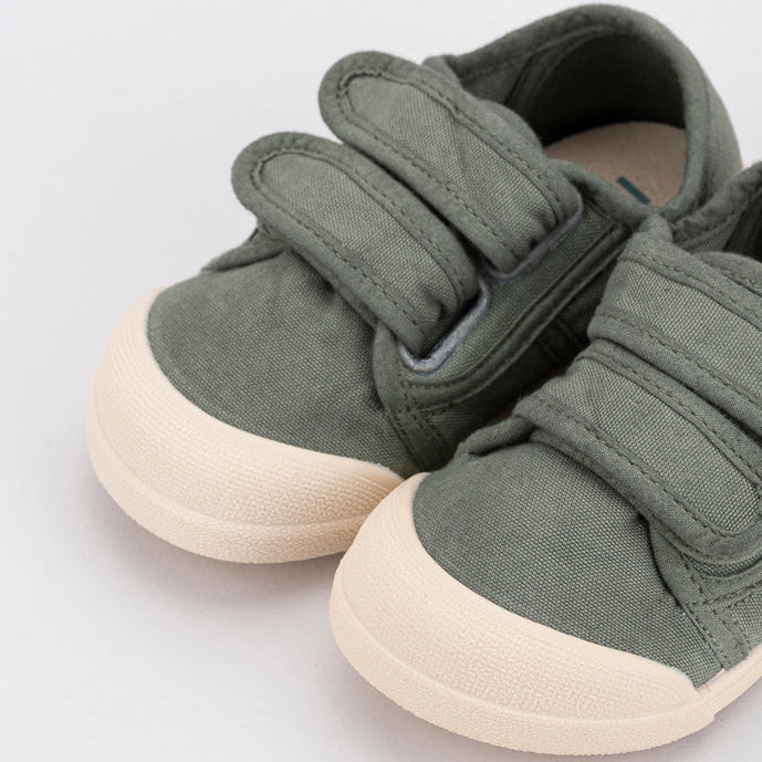 Baskets barefoot LONA V. en toile à scratchs Igor – Chaussures enfant