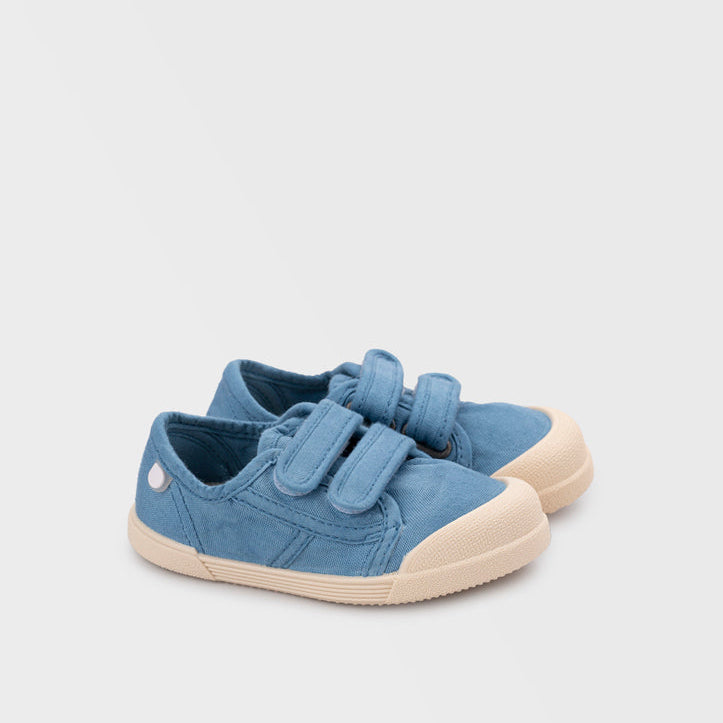 Baskets barefoot LONA V. en toile à scratchs Igor – Chaussures enfant