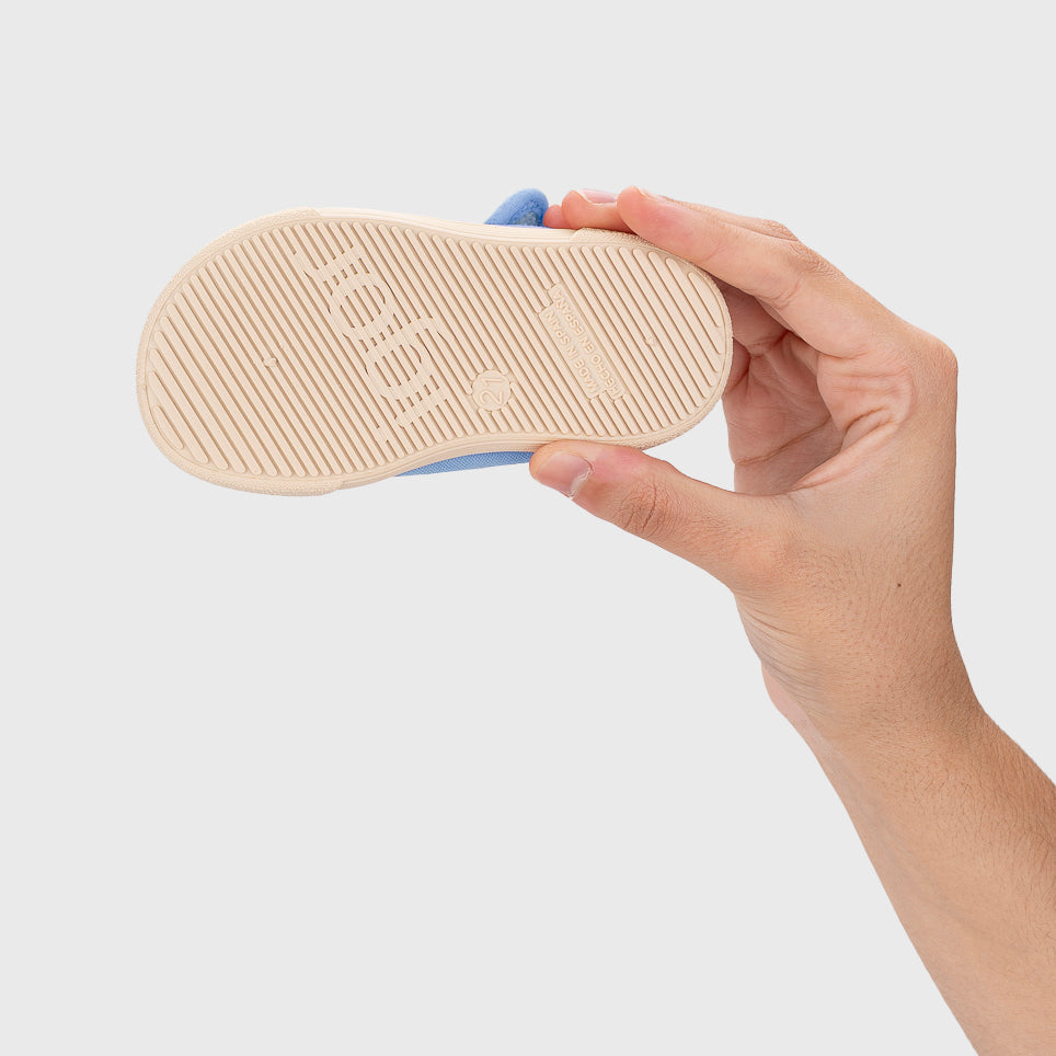 Baskets barefoot LONA V. en toile à scratchs Igor – Chaussures enfant