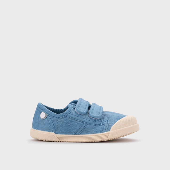 Baskets barefoot LONA V. en toile à scratchs Igor – Chaussures enfant