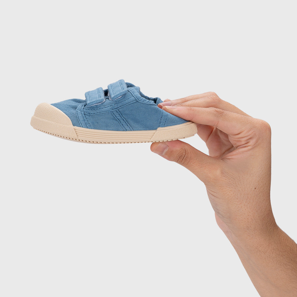Baskets barefoot LONA V. en toile à scratchs Igor – Chaussures enfant