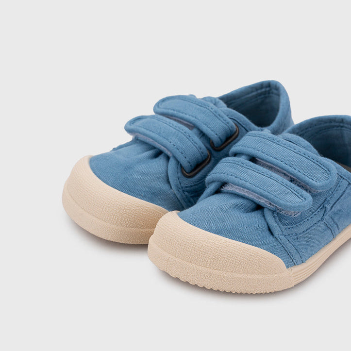 Baskets barefoot LONA V. en toile à scratchs Igor – Chaussures enfant
