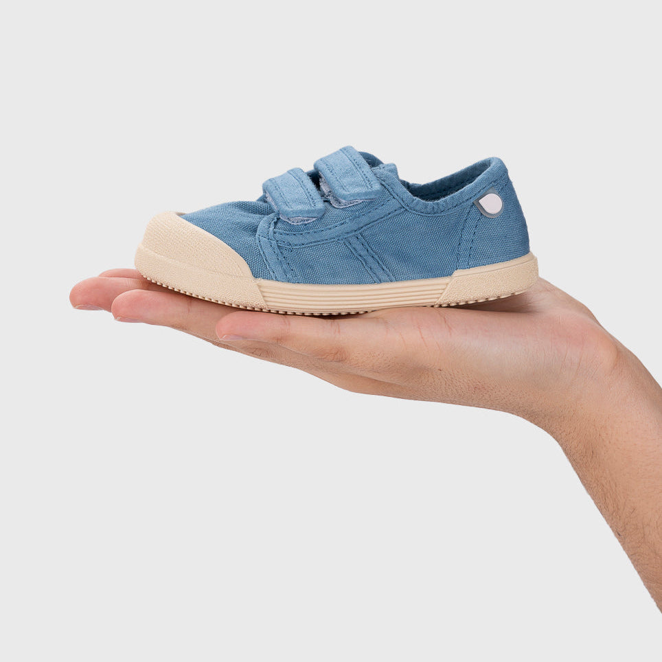 Baskets barefoot LONA V. en toile à scratchs Igor – Chaussures enfant