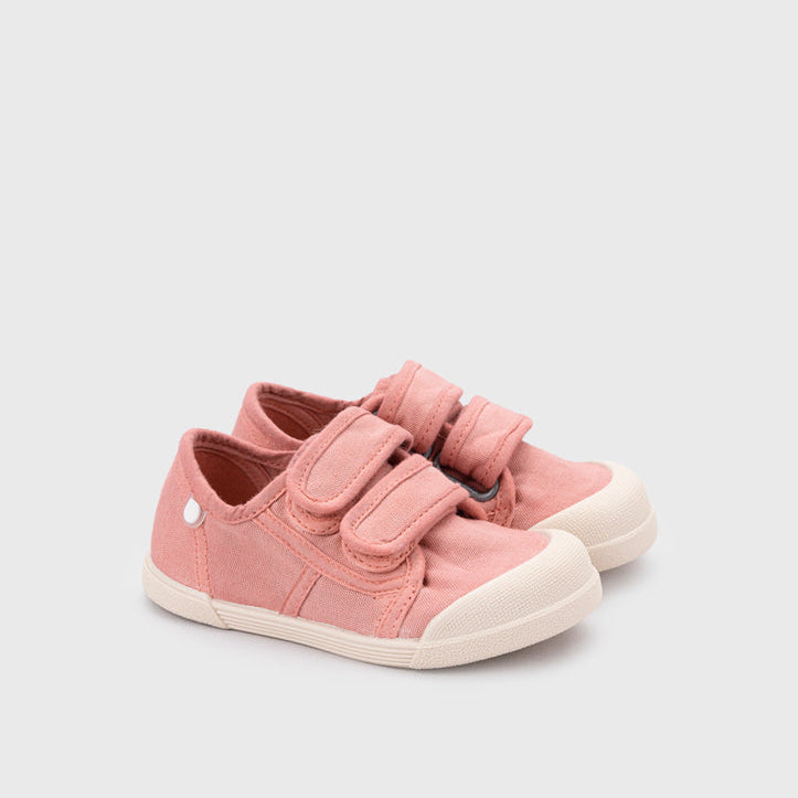 Baskets barefoot LONA V. en toile à scratchs Igor – Chaussures enfant
