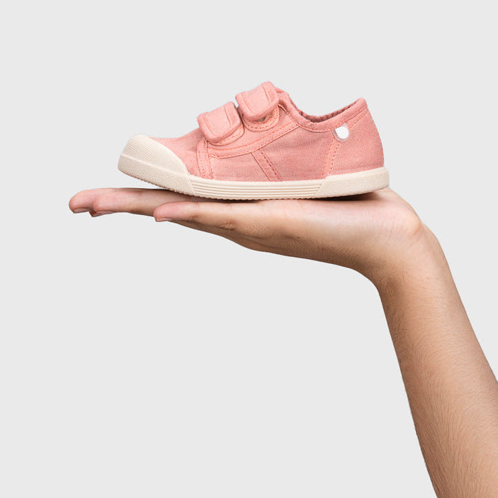 Baskets barefoot LONA V. en toile à scratchs Igor – Chaussures enfant