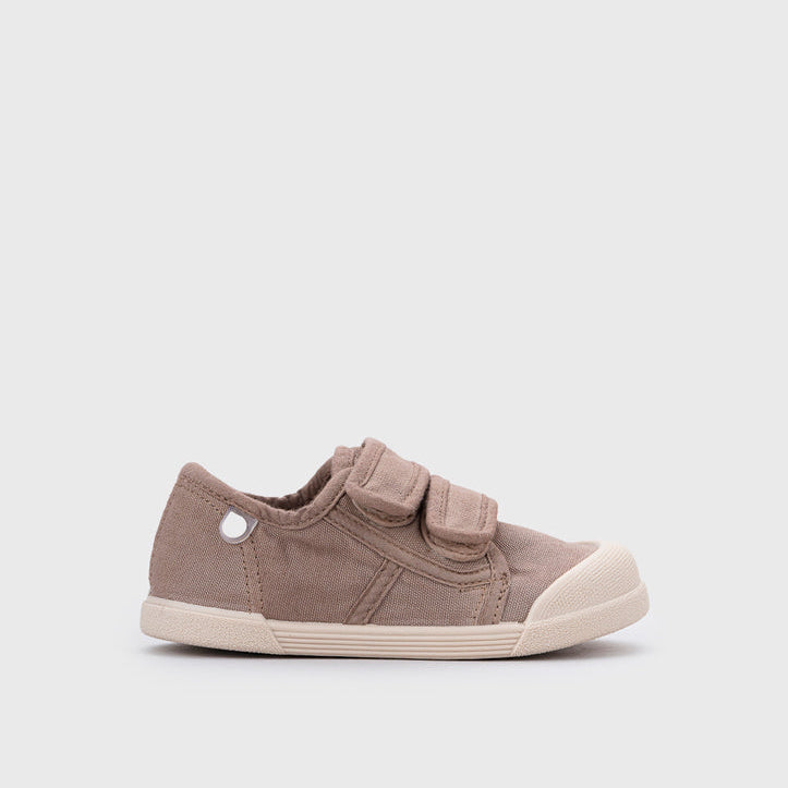 Baskets barefoot LONA V. en toile à scratchs Igor – Chaussures enfant