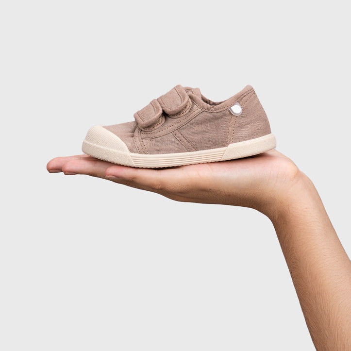 Baskets barefoot LONA V. en toile à scratchs Igor – Chaussures enfant