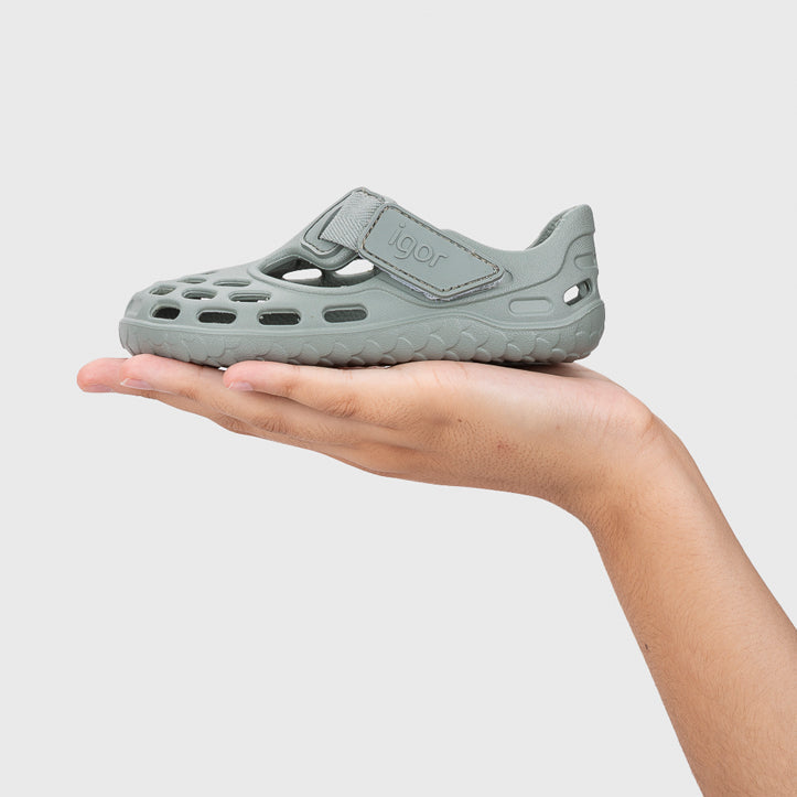 Sandales IGOR Enfant Barefoot Ultra Légères – Zero Drop – Imperméables – Plage, Piscine et Été