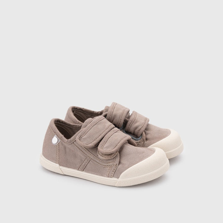Baskets barefoot enfant IGOR Lona V – Toile et double scratch