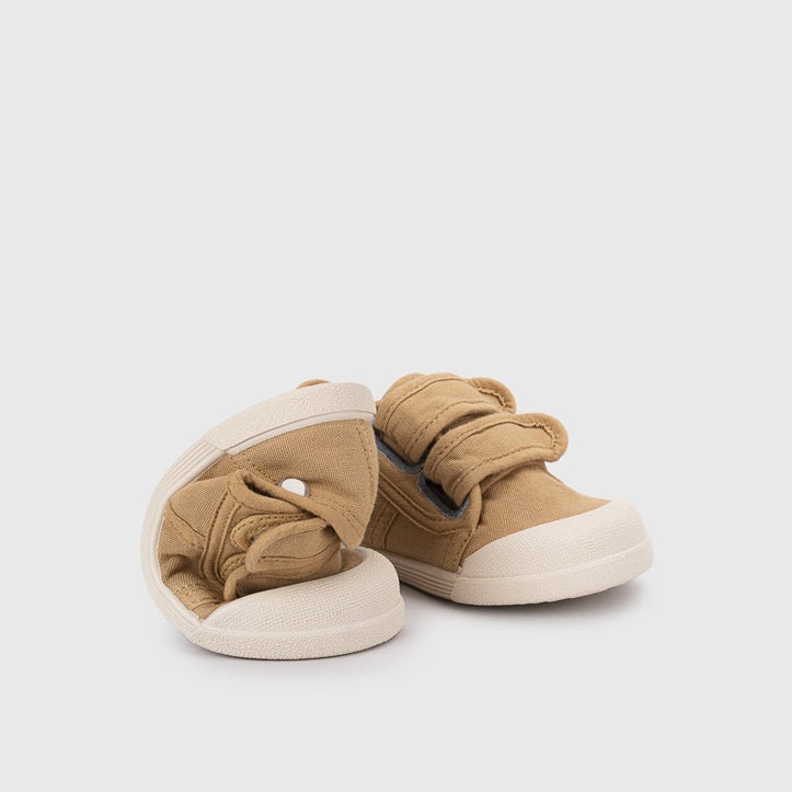 Baskets barefoot enfant IGOR Lona V – couleur Céréal – vue arrière