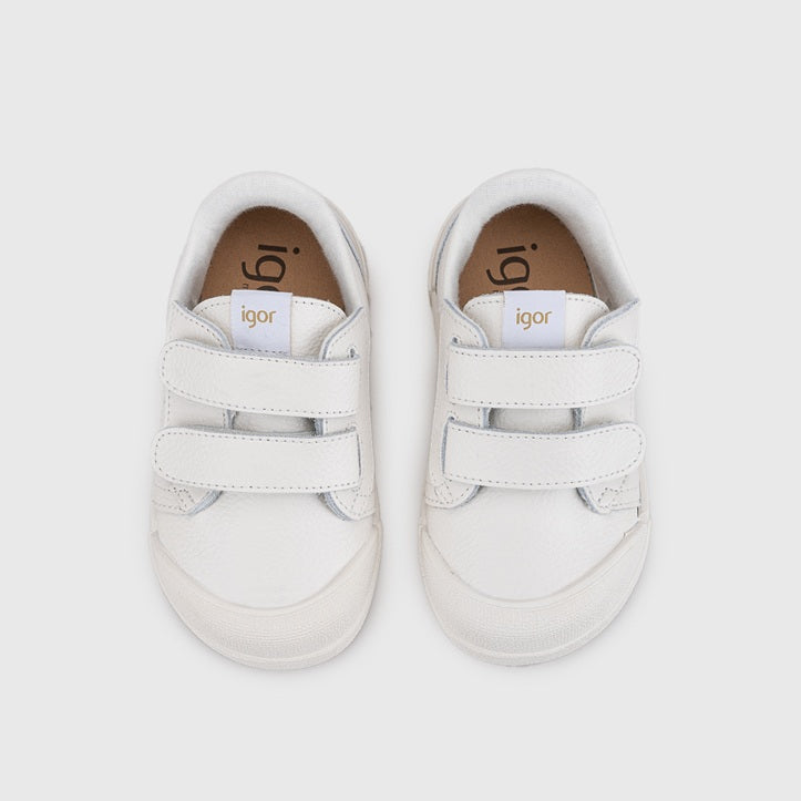 Baskets barefoot enfant IGOR Tennis – couleur Blanco – vue 8