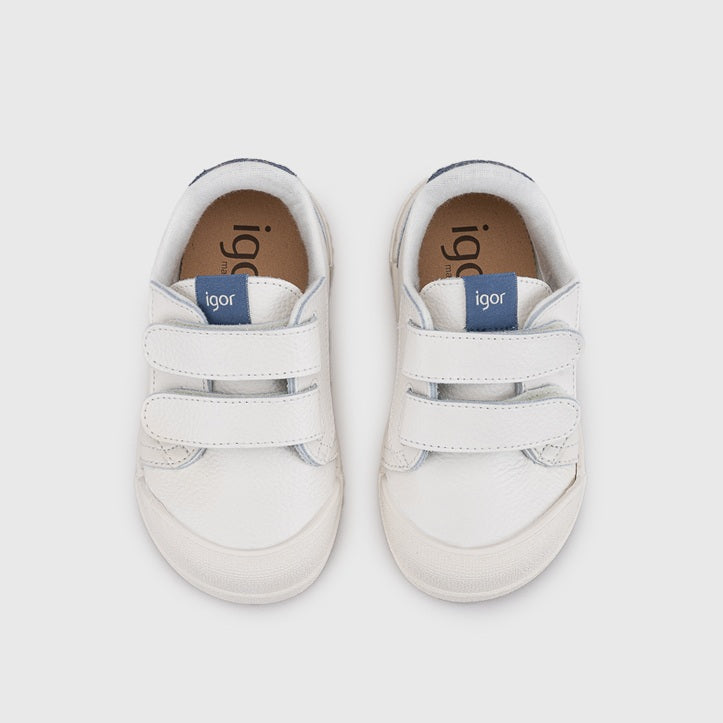 Baskets barefoot enfant IGOR Tennis – couleur Jeans – vue 8
