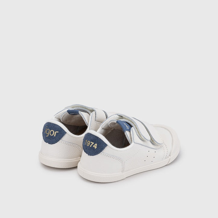 Baskets barefoot enfant IGOR Tennis – couleur Jeans – vue 9