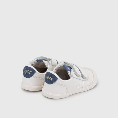 Baskets barefoot enfant IGOR Tennis – couleur Jeans – vue 9