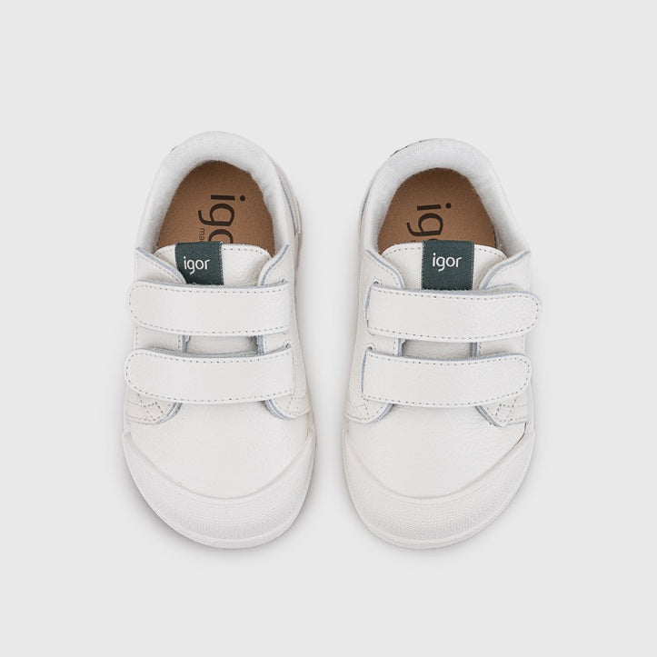 Baskets barefoot enfant IGOR Tennis – couleur Musgo – vue 8