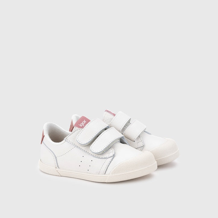 Baskets barefoot enfant IGOR Tennis – couleur Rosa – vue 1