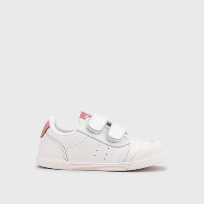 Baskets barefoot enfant IGOR Tennis rosa – vue de profil
