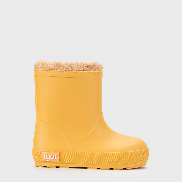 IGOR PAU et Yogi Borreguito Bottes de pluie barefoot enfant – Imperméables, semelle souple, fourrées ou non fourrées