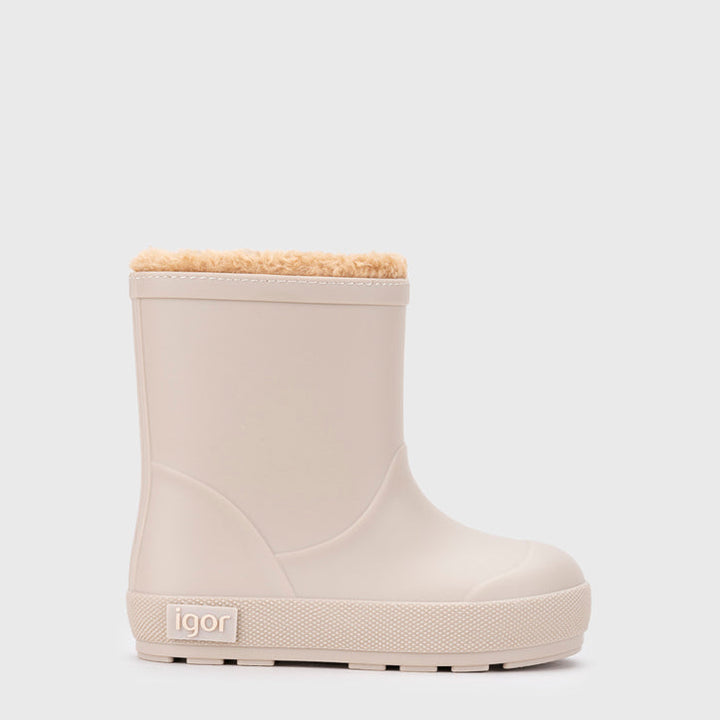 IGOR PAU et Yogi Borreguito Bottes de pluie barefoot enfant – Imperméables, semelle souple, fourrées ou non fourrées