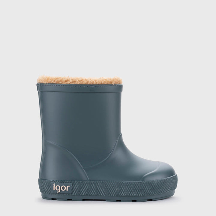 IGOR PAU et Yogi Borreguito Bottes de pluie barefoot enfant – Imperméables, semelle souple, fourrées ou non fourrées