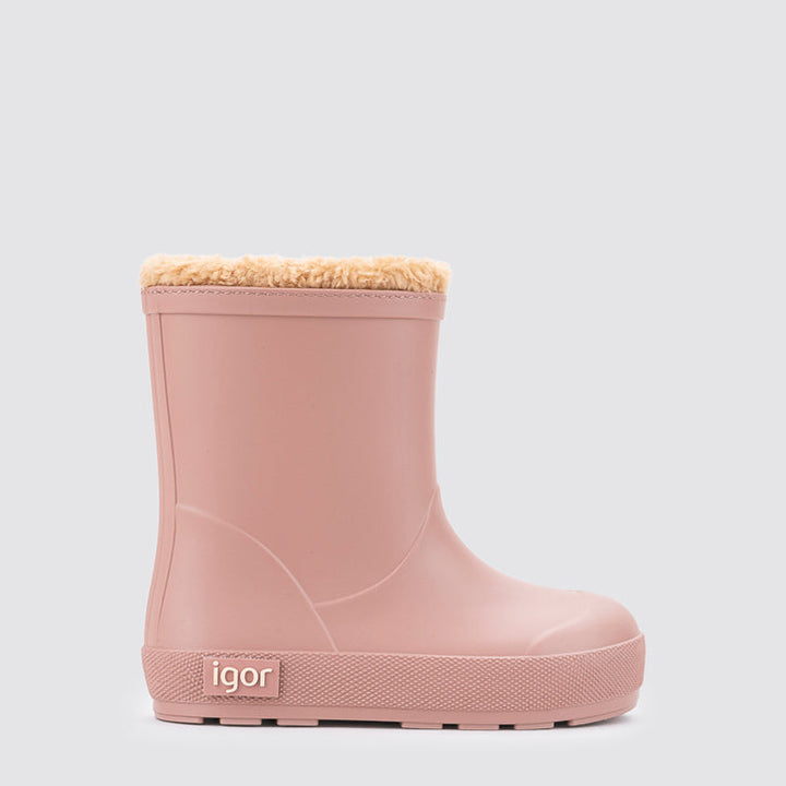 IGOR PAU et Yogi Borreguito Bottes de pluie barefoot enfant – Imperméables, semelle souple, fourrées ou non fourrées