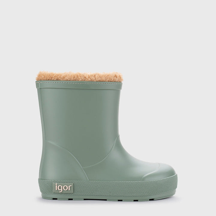 IGOR PAU et Yogi Borreguito Bottes de pluie barefoot enfant – Imperméables, semelle souple, fourrées ou non fourrées