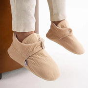 coton beige bouton