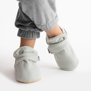 coton gris velcro