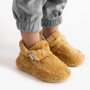 fluffy beige velcro