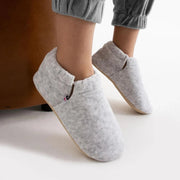 velours gris élastique