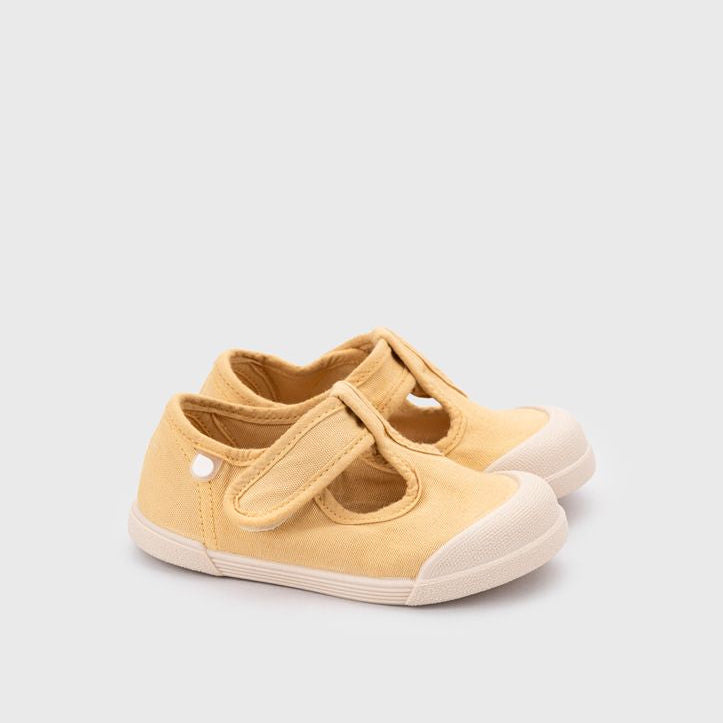 Chaussures barefoot enfant IGOR Lona Pepito – Toile – couleur Dijon – vue 3