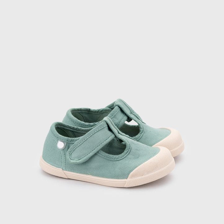 Chaussures barefoot enfant IGOR Lona Pepito – Toile – couleur Matcha – vue 3