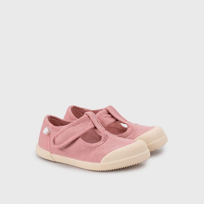 Chaussures barefoot enfant IGOR Lona Pepito – Toile – couleur Nuevo Rosa – vue 2