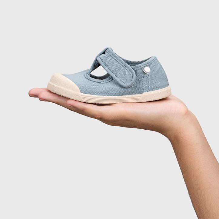 Chaussures barefoot enfant IGOR Lona Pepito – Toile – couleur Oceano – vue 2