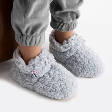 Chaussons physiologiques enfant Teddy – Velcro – vue 3